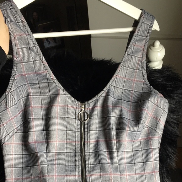 Guess plaid dress xsmall - Picture 3 of 4